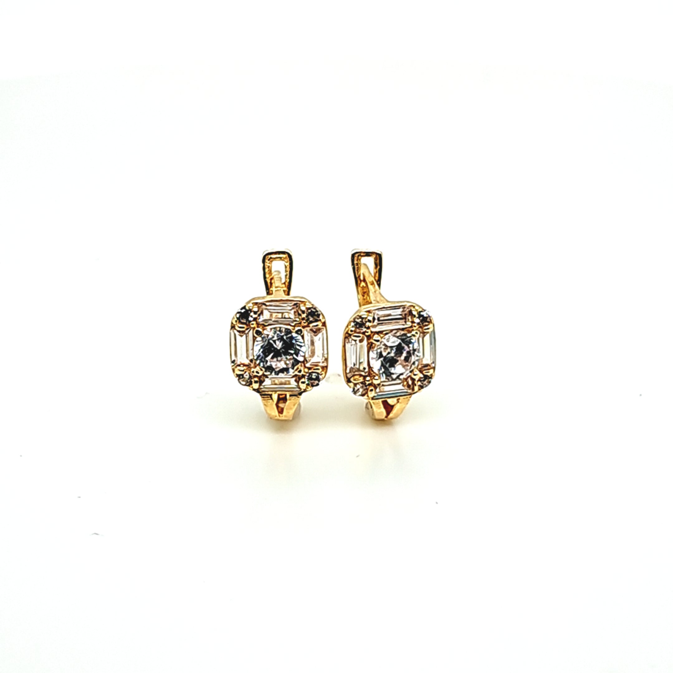 14K Gold | Ohrstecker mit Zirkonia