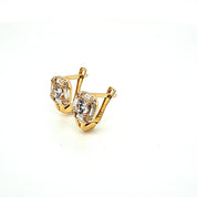 14K Gold | Ohrstecker mit Zirkonia