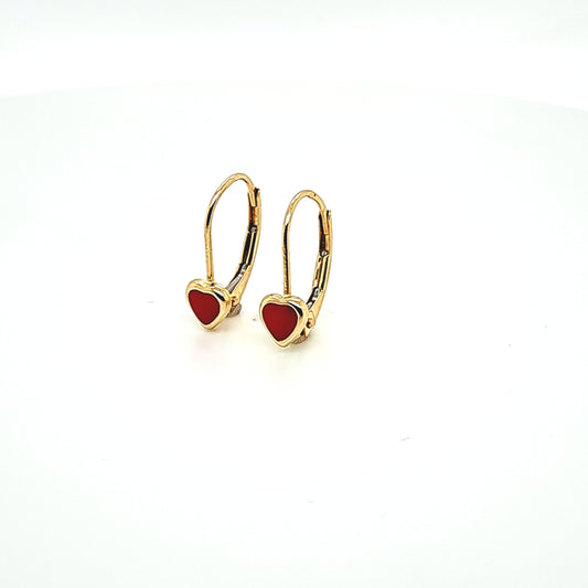 14K Gold | Ohrstecker mit Herz