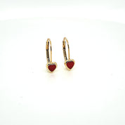 14K Gold | Ohrstecker mit Herz