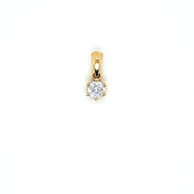 14K Gold | Anhänger mit Zirkonia K046