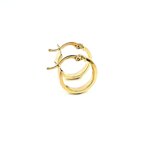14K Gold | Ohrstecker Creole