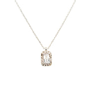 14K Gold | Halskette mit zirkonia