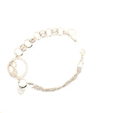 925 Silber |  Armband Infinity mit Zirkonia