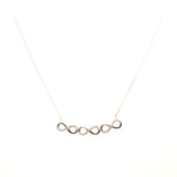 925 Silber |  Halskette Infinity mit Zirkonia