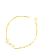 925 Silber |  Armband Love mit Zirkonia