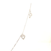 925 Silber |  Halskette Modern Mix mit Zirkonia