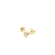 14K Gold | Ohrstecker mit Zirkonia