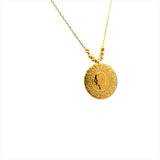 22K Gold | Halskette mit Ceyrek Cumhuriyet Münze