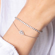 925 Silber |  Armbänder KRAPPE SILBER XENOX