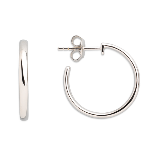 925 Silber |  Ohrringe CREOLEN XENOX