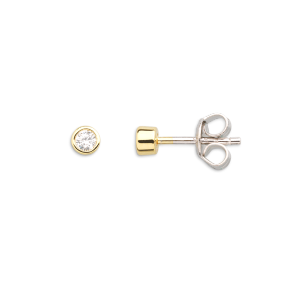 925 Silber |  Ohrringe ZARGE GOLD XENOX