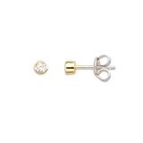 925 Silber |  Ohrringe ZARGE GOLD XENOX
