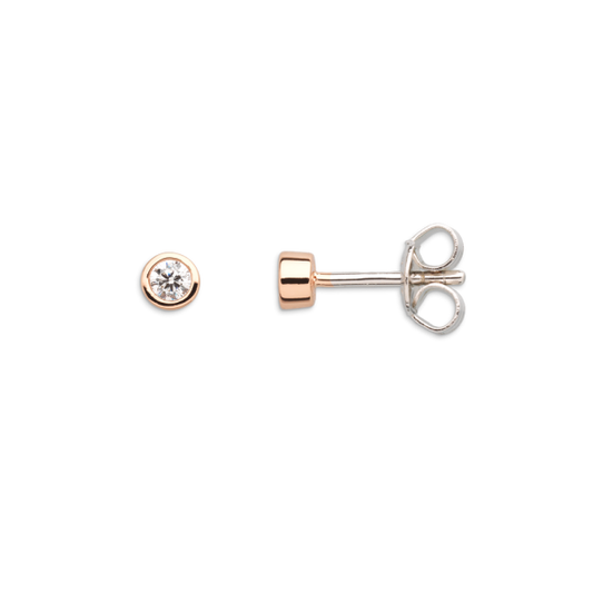 925 Silber |  Ohrringe ZARGE ROSE XENOX