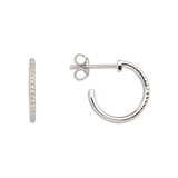 925 Silber |  Ohrringe CREOLEN XENOX
