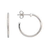 925 Silber |  Ohrringe CREOLEN XENOX