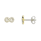 925 Silber |  Ohrringe INFINITY XENOX