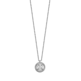 925 Silber |  Halsketten SILVER CIRCLE HALO XENOX