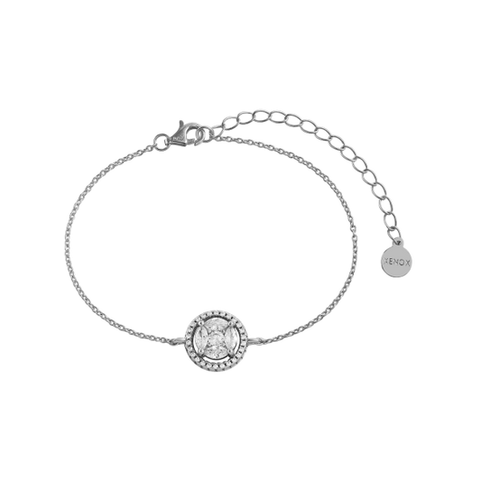 925 Silber |  Armbänder SILVER CIRCLE HALO XENOX