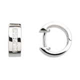 925 Silber |  Ohrringe CREOLEN XENOX