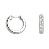 925 Silber |  Ohrringe CREOLEN XENOX