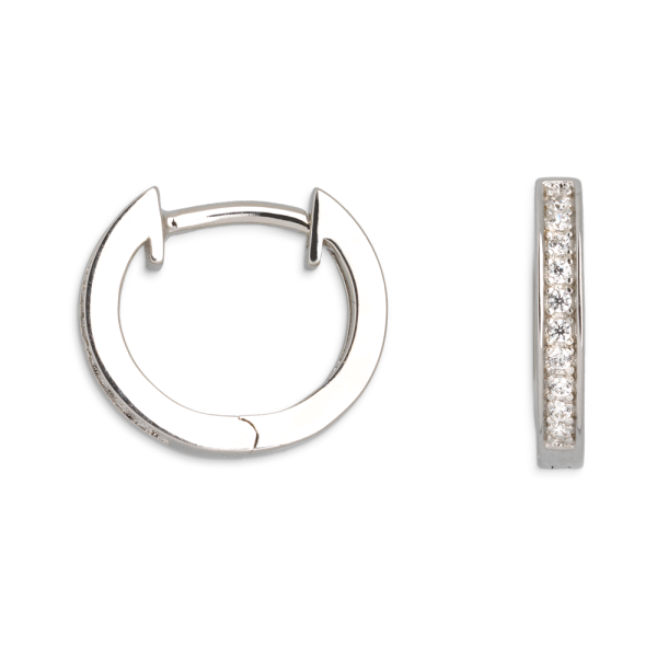 925 Silber |  Ohrringe CREOLEN XENOX