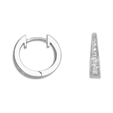 925 Silber |  Ohrringe CREOLEN XENOX