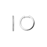 925 Silber |  Ohrringe CREOLEN XENOX