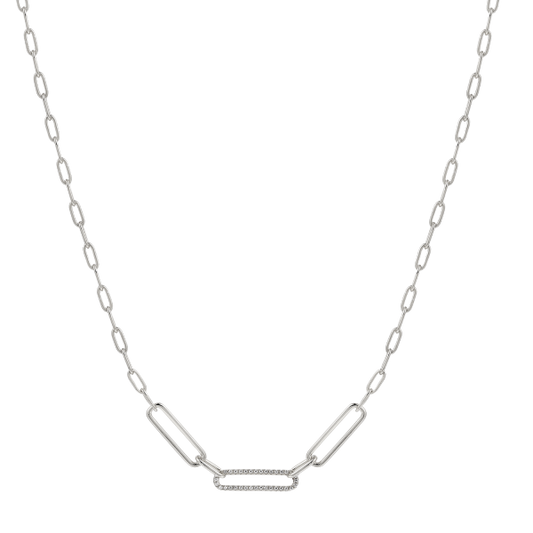 925 Silber |  Halsketten DUO LINK XENOX