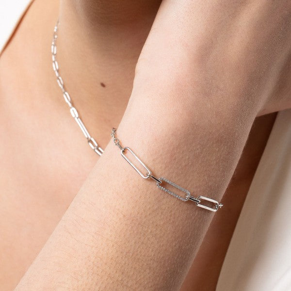 925 Silber |  Armbänder DUO LINK XENOX