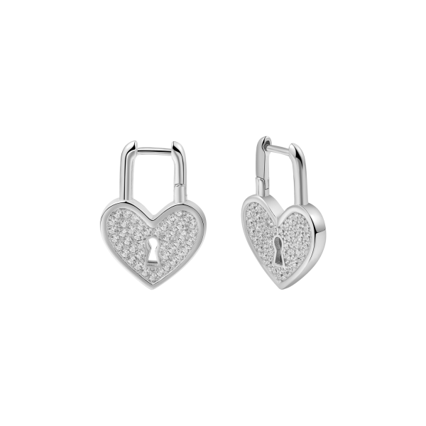 925 Silber |  Ohrringe LOCKED XENOX