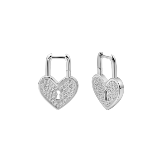 925 Silber |  Ohrringe LOCKED XENOX