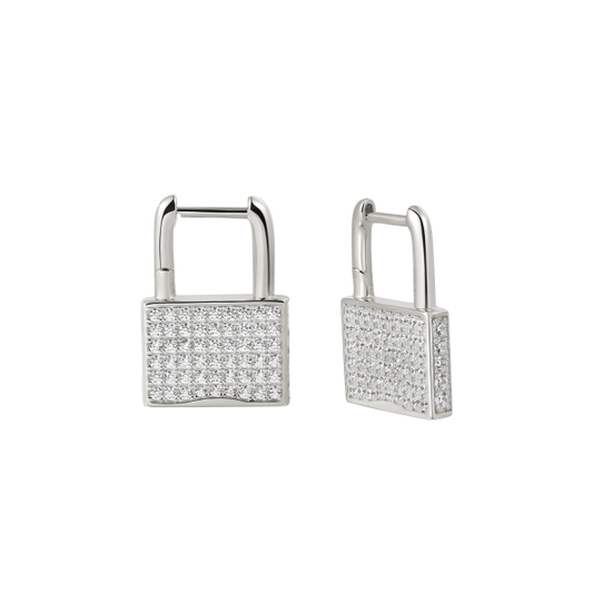 925 Silber |  Ohrringe CREOLEN XENOX