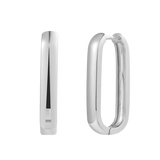 925 Silber |  Ohrringe CREOLEN XENOX