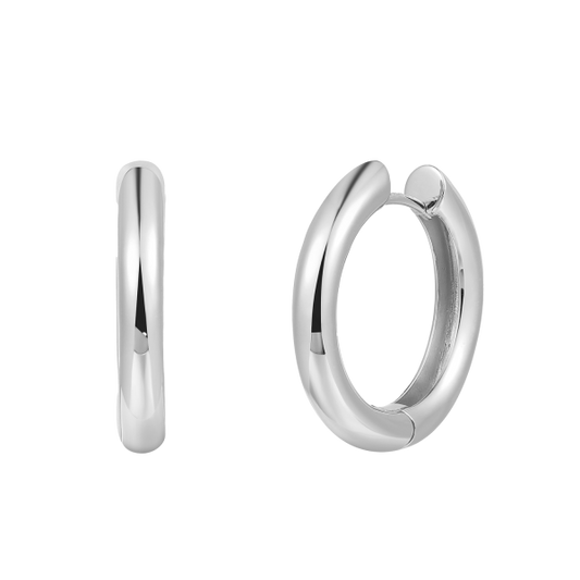 925 Silber |  Ohrringe CREOLEN XENOX