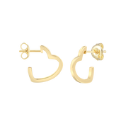 925 Silber |  Ohrringe CREOLEN XENOX