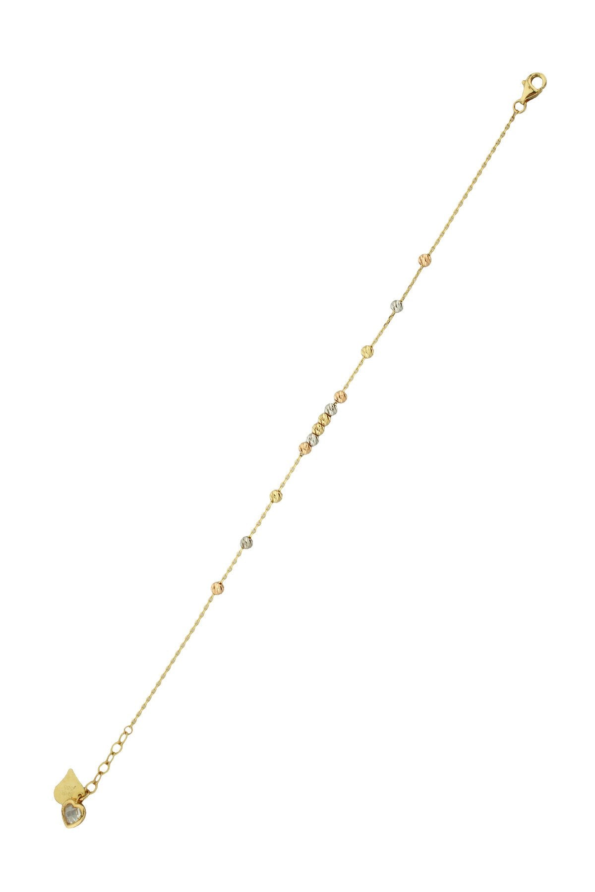 14K Gold | Armband mit Zirkonia BLK891