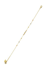 14K Gold | Armband mit Zirkonia BLK891