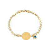 585 Gold | Armkette mit 22K Ceyrek Cumhuriyet