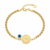 585 Gold | Doppelanker Armband mit 22K Ceyrek Resat