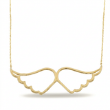 14K Gold | Halskette mit Flügel K0331