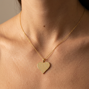 14K Gold | Halskette mit Herz K2878