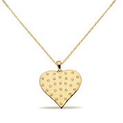 14K Gold | Halskette mit Herz K2878