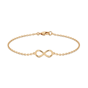 14K Gold | Armband Infinity AB102