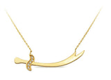 14K Gold | Halskette mit Zülfikar K1896