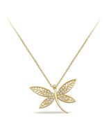 14K Gold | Halskette mit Libelle K2318