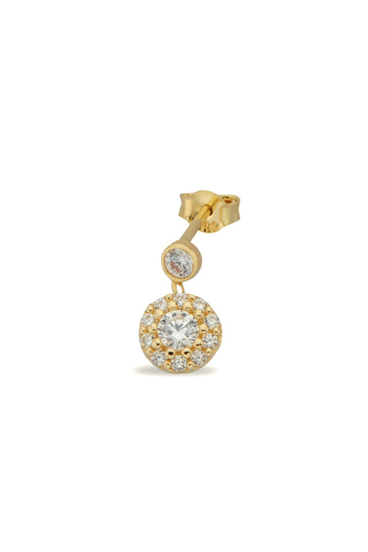 14K Gold | Ohrstecker mit Zirkonia KP0206B