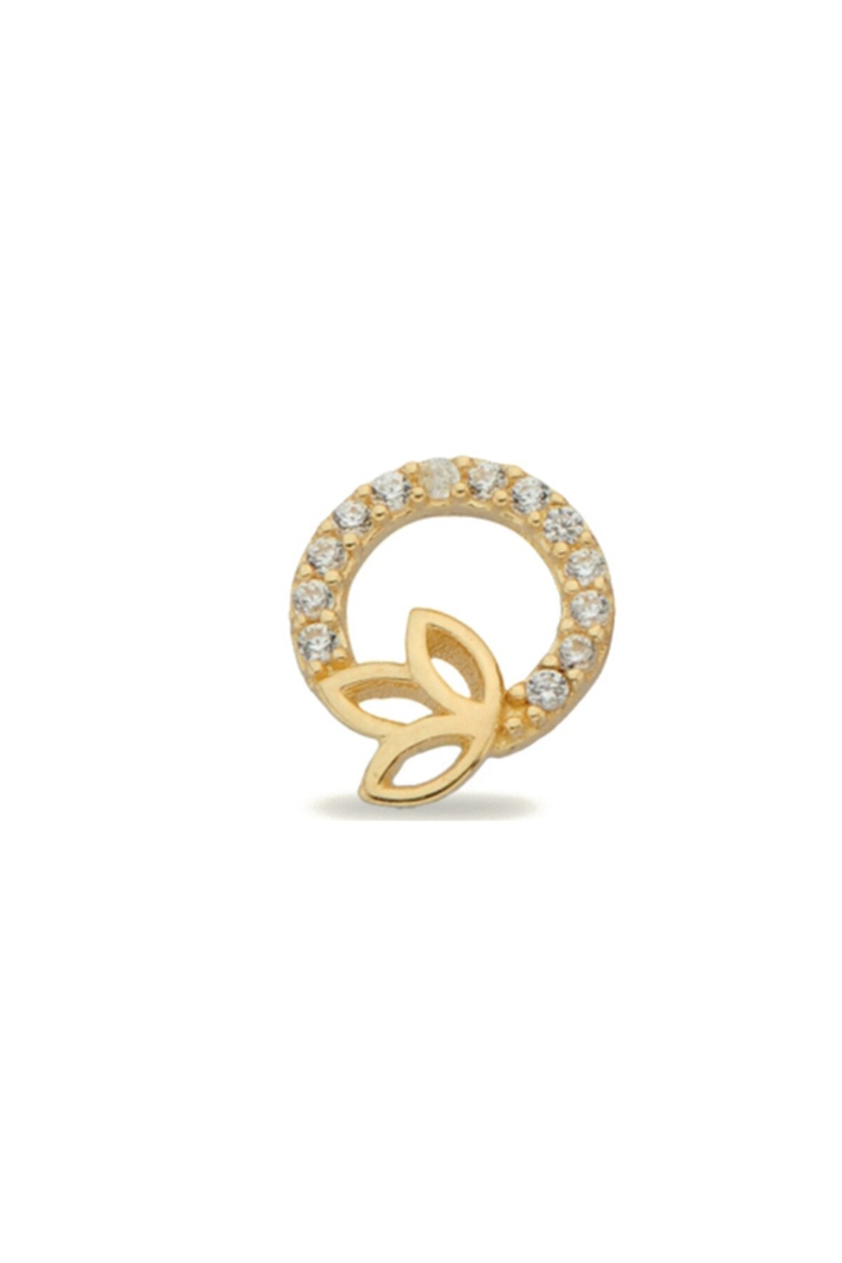 14K Gold | Ohrstecker mit Blume KP0231A