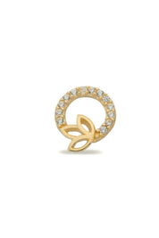 14K Gold | Ohrstecker mit Blume KP0231A