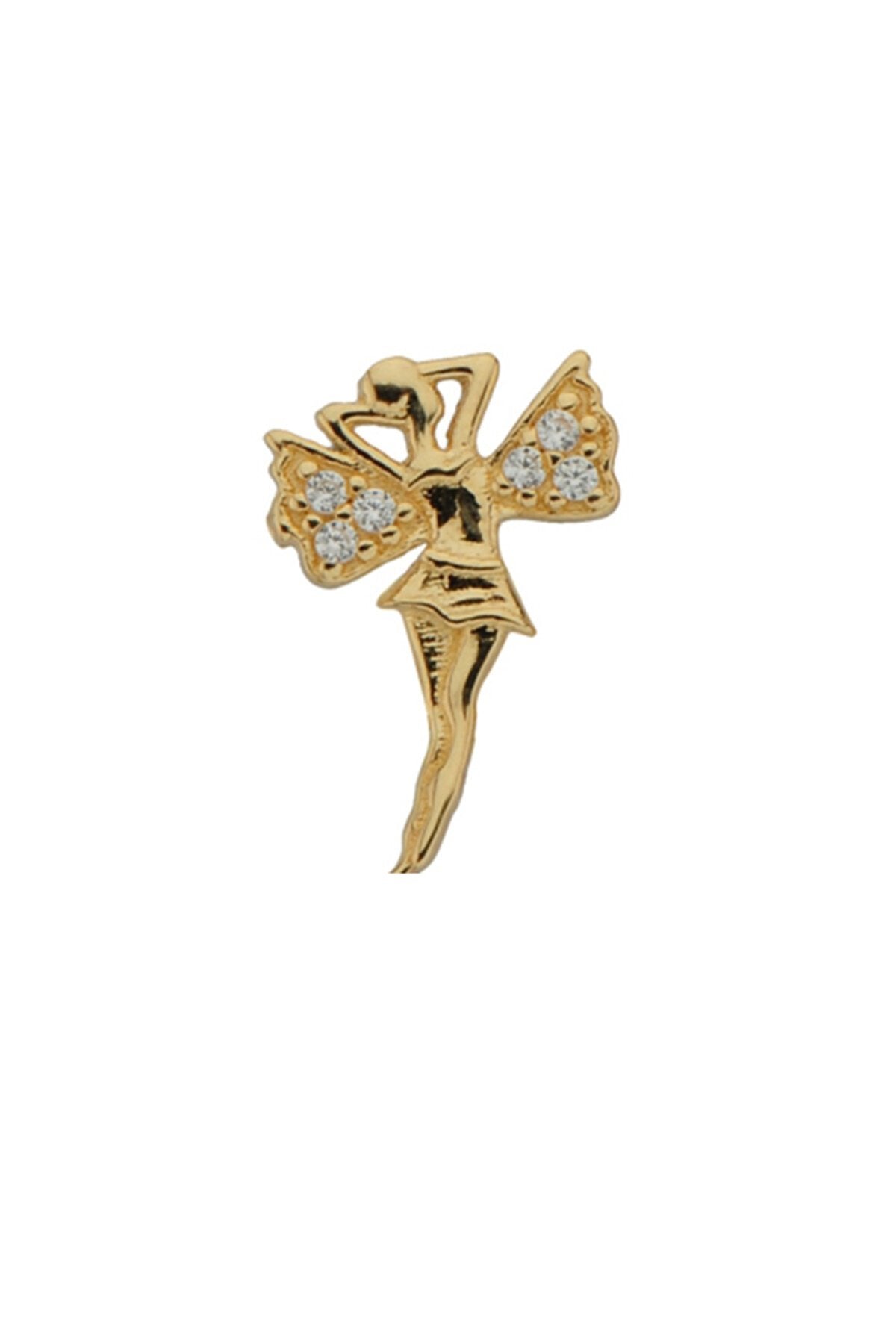 14K Gold | Ohrstecker mit Angel KP0239A